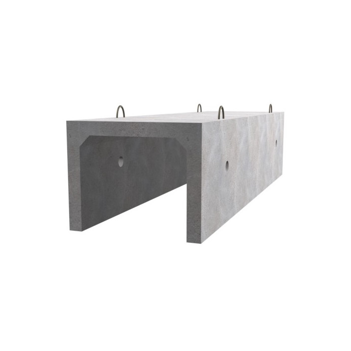 Железобетонный лоток ЛК 75.60.30-1